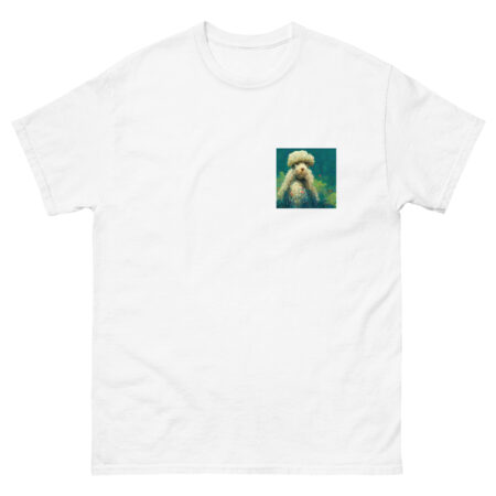 Claude Monet Style Poodle T-Shirt