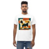 Pablo Picasso Style Basset Hound T-Shirt - Image 6